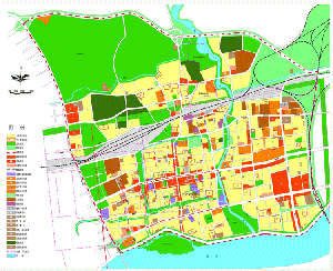 洛陽市老城、瀍河分區(qū)規(guī)劃-總體規(guī)劃圖